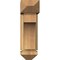 Ekena Millwork Westlake Arts and Crafts Rough Sawn Bracket w/ Offset Brace, Western Red Cedar, 6"W x 16"D x 20"H BKT0604X16X20WTL03RWR - alternate 4